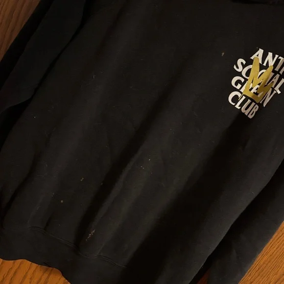 Anti Social Social Club Black Hoodie - Picture 3 of 3
